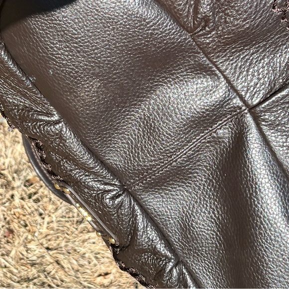 the sak dark brown beautiful leather shoulder bag - Picture 10 of 10